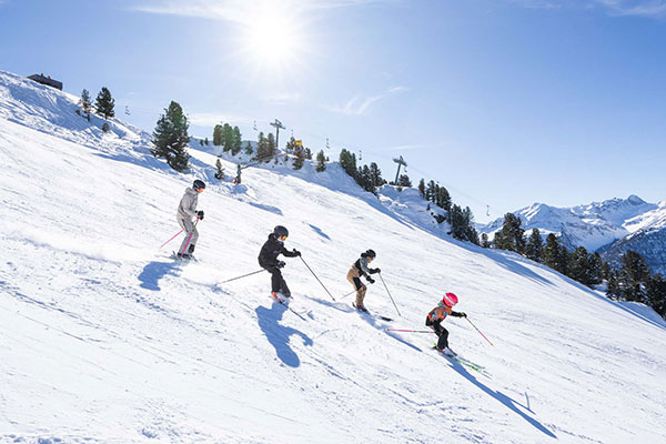Skifahren im Ötztal